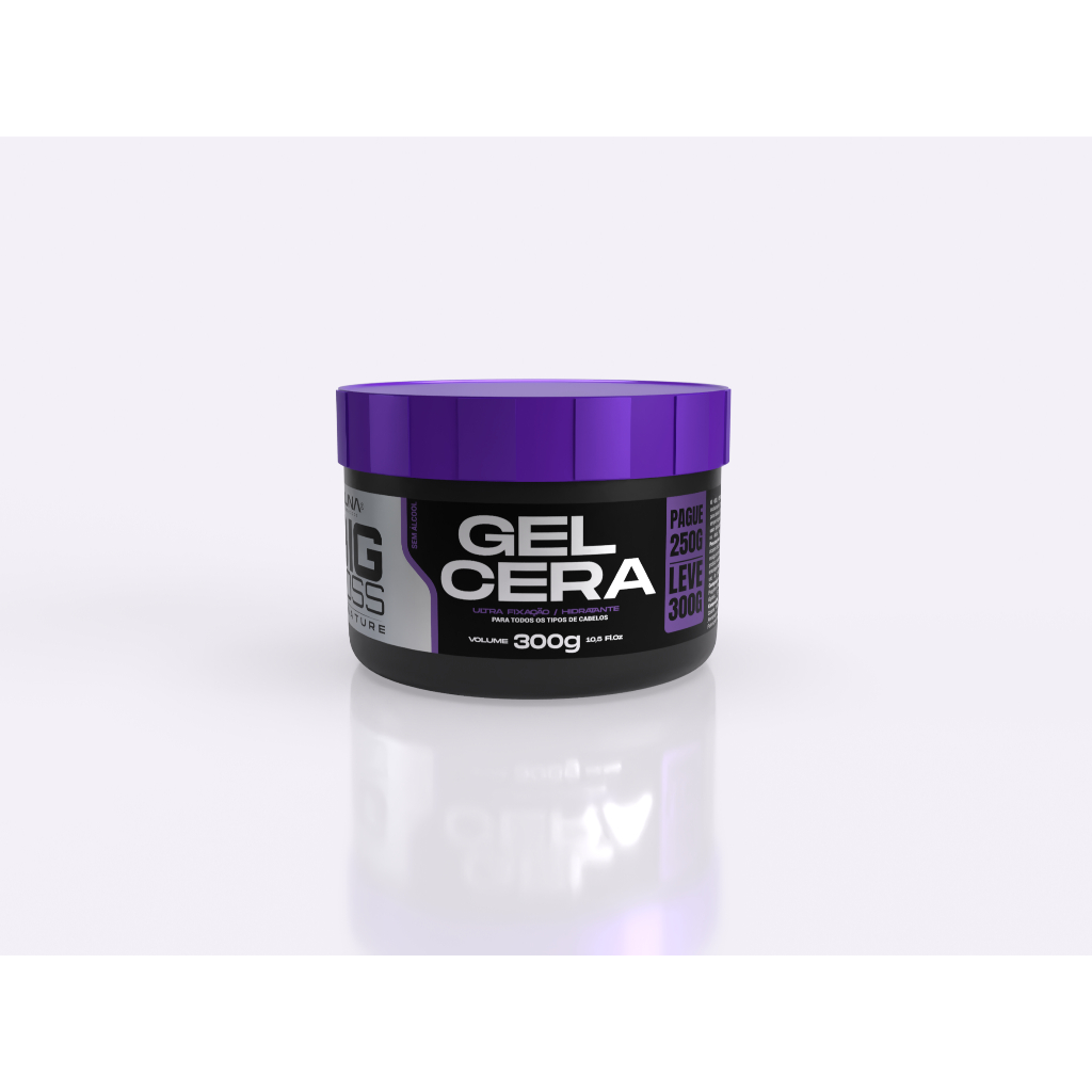 Gel Cola Capilar Ele Ela Ultra Forte Efeito Molhado Incolor — R$ 15,00 em Shopee