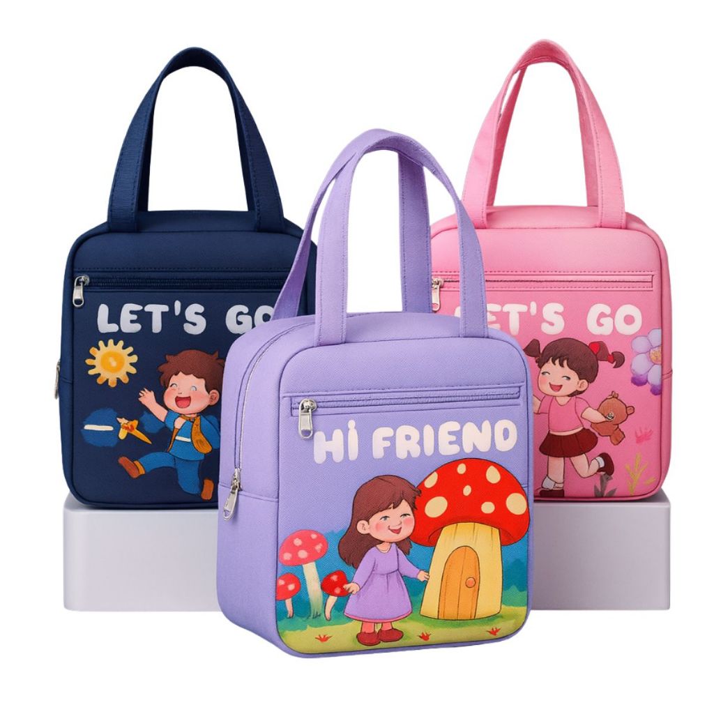 Lancheira Térmica Infantil Premium Bolsa Alta Capacidade em Oferta na Shopee