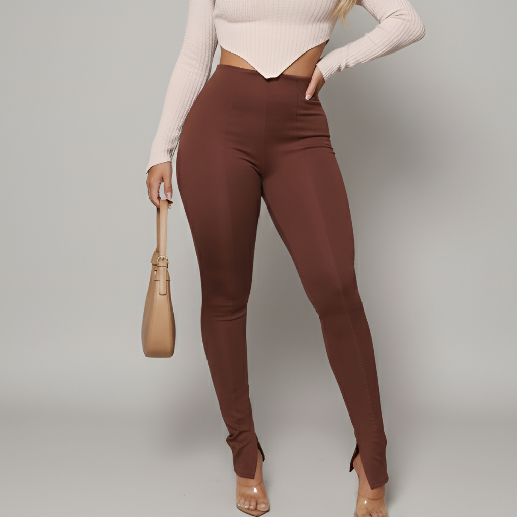Calça Legging Feminina Zero Transparência Tecido Grosso Montaria Zarah Skinny Cintura Alta Casual Premium — R$ 39,98 em Shopee, 56% OFF