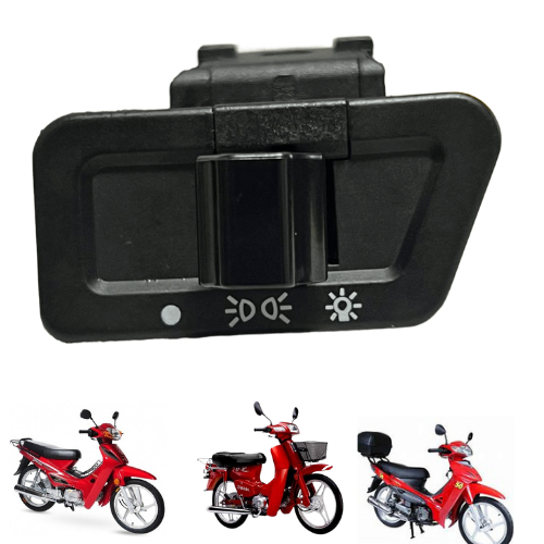 Botão Liga Desliga Farol Shineray Phoenix Gold 50 Traxx Mobi Kasinski Soft Flash Teen  Scooter Jonny