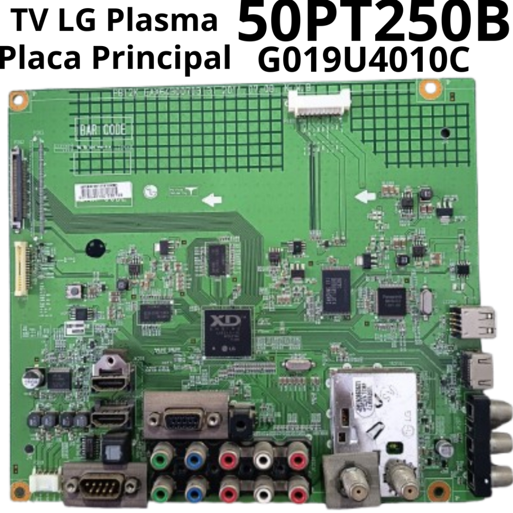 2808 Placa principal para tv LG PLASMA Mod: 50PT250B