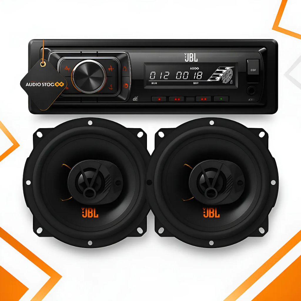 Radio Automotivo JBL Par de Alto Falantes 5 Polegadas o Melhor Kit Custo Beneficio JBL