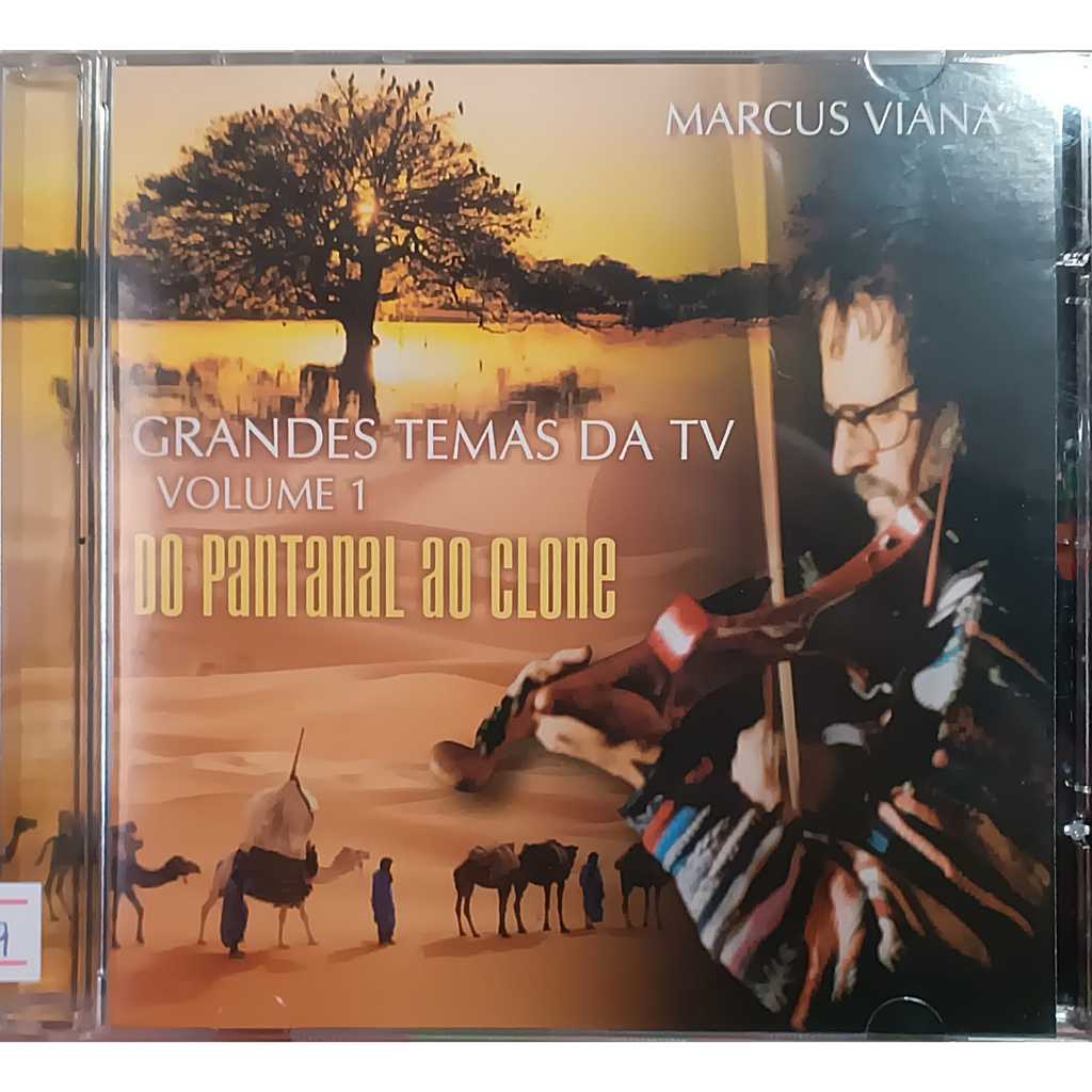 CD - Grandes Temas Da TV Volume 1 - Do Pantanal ao Clone