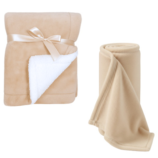 Kit 2 Itens Bebe - Cobertor dupla face c/sherpa + Manta Soft - Muitas opcoes em Oferta na Shopee