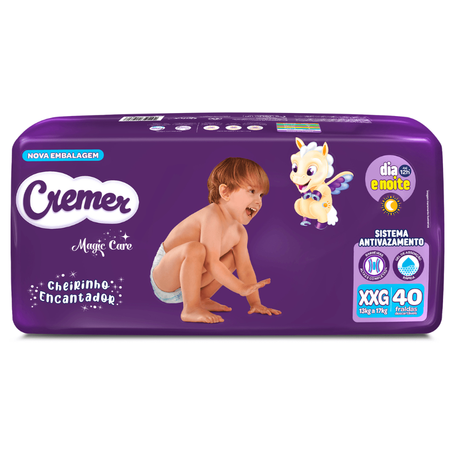 Fralda Cremer Hiper XXG 40 Unidades em Oferta na Shopee