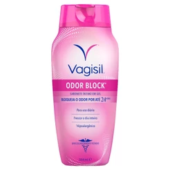 Sabonete Líquido Íntimo Feminino Vagisil Odor Block 354ml