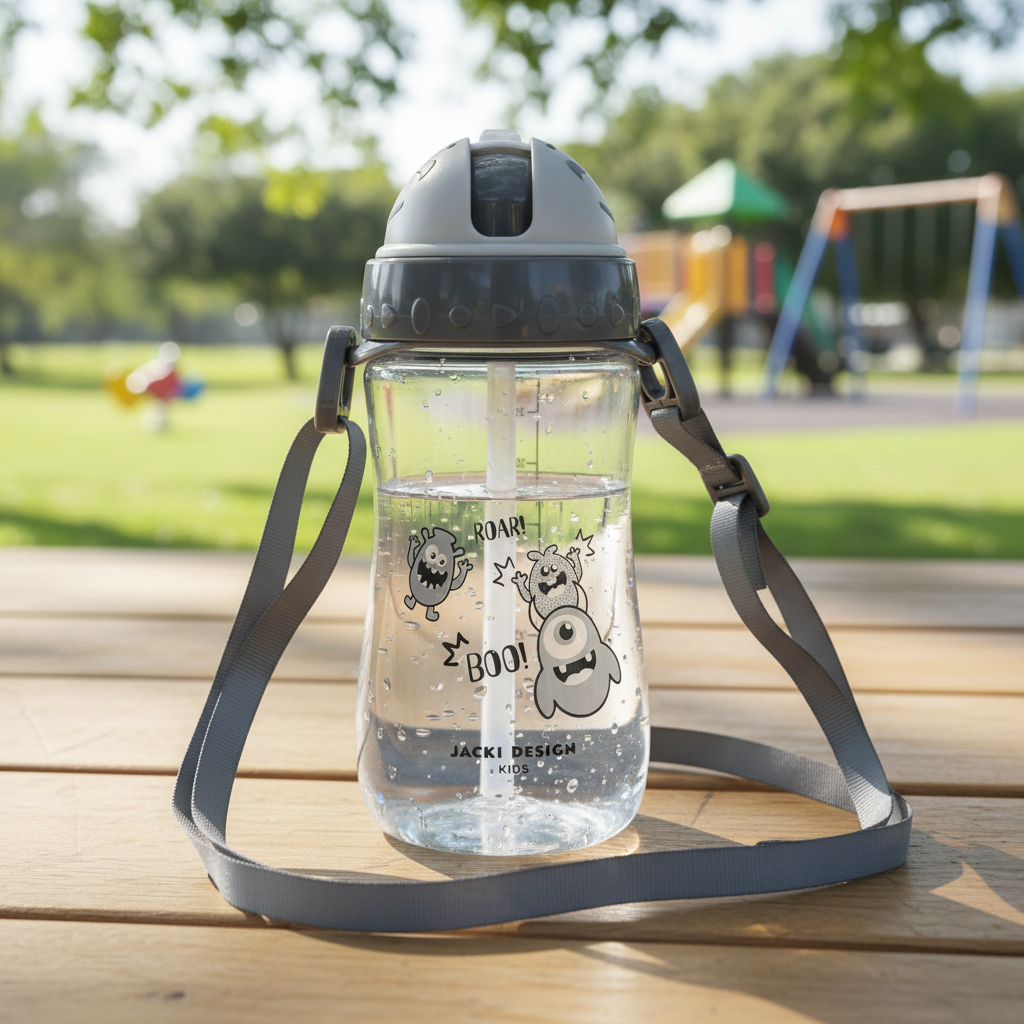 Garrafa Infantil 460ml Squeeze- Jacki Design em Oferta na Shopee