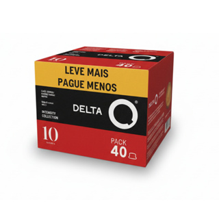 Pack 40 Cápsulas Delta Q Expresso Qalidus Intensidade 10 em Oferta na Shopee