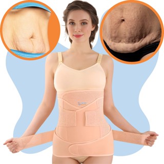 Kit Cinta 3 em 1 Modeladora Compressora Pós-Parto Abdominal — Suporte, Modelagem e Bem-Estar em Oferta na Shopee