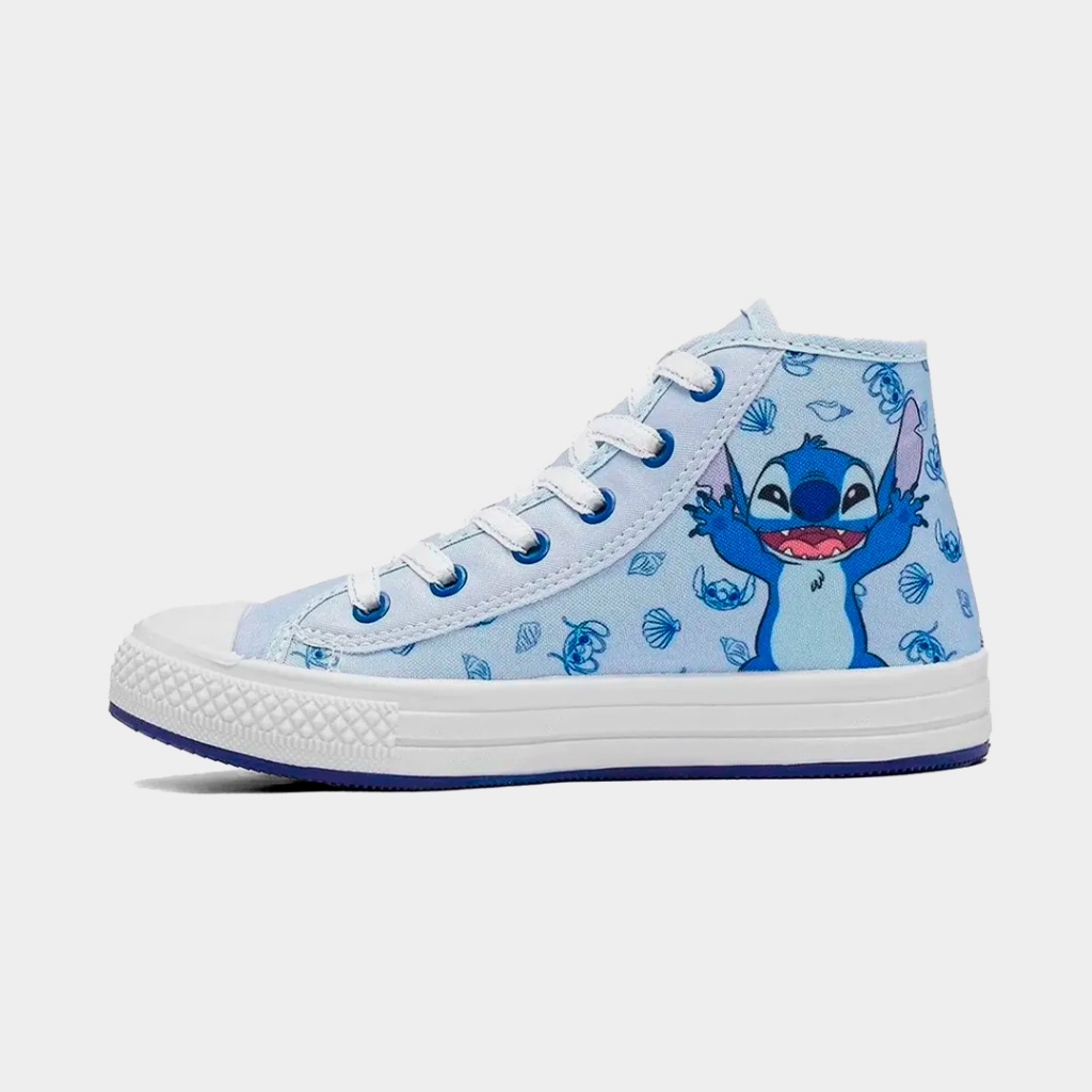 Detalhes do Tenis Disney Stitch Cano Alto Botinha DST01WI
