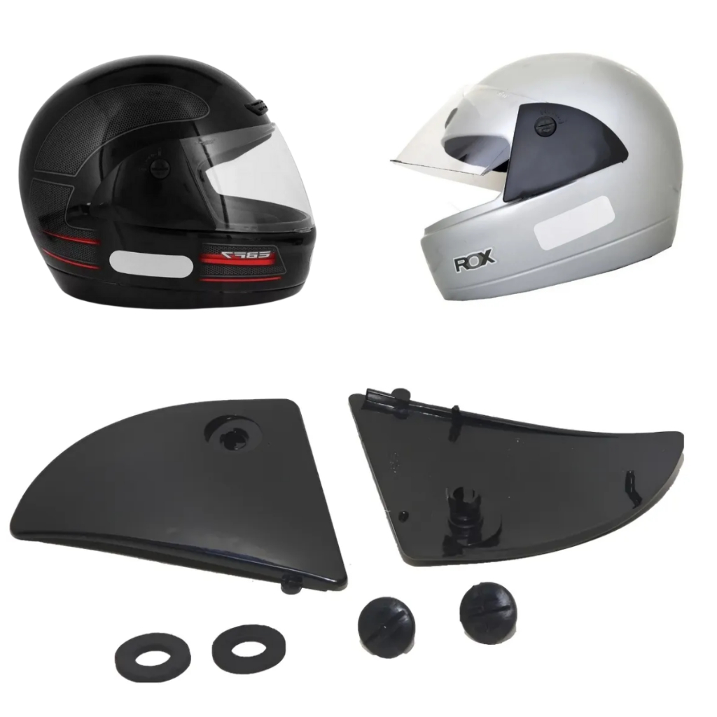 Kit Fix Reparo Tampa Lateral EBF Fit 08 / EBF 7  EBF Rox Polivisor