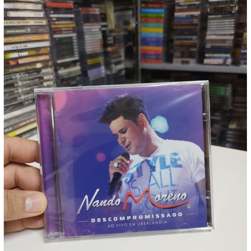 CD - NANDO MORENO - ( DESCOMPROMISSADO ) - AO VIVO EM UBERLÂNDIA