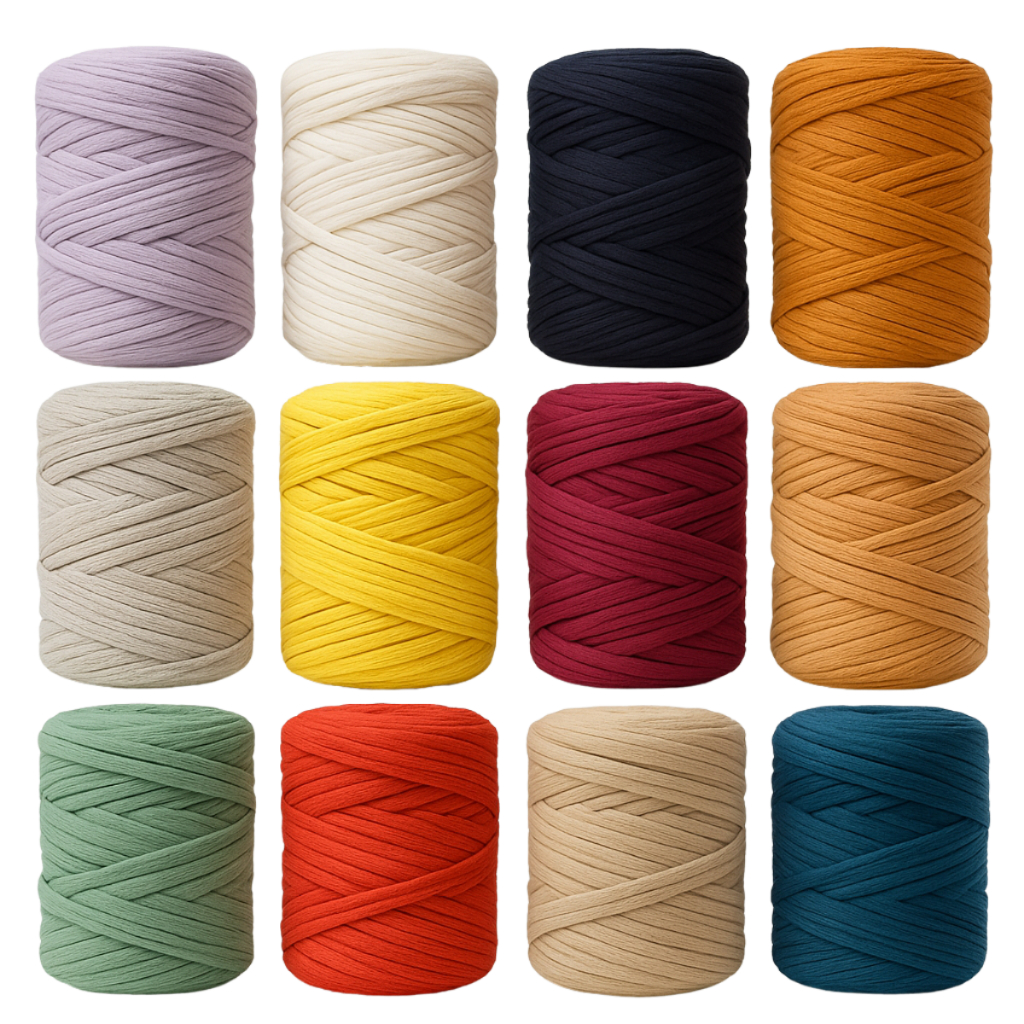 Fio de Malha 1kg Ecologico  Residual 140m Artesanato Crochê - Varias Cores em Oferta na Shopee