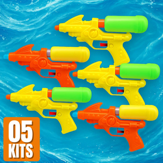Kit Pistolas de Água Arminha Arma Praia Piscina Quintal Brinquedo Brincadeira Infantil Sortido em Oferta na Shopee