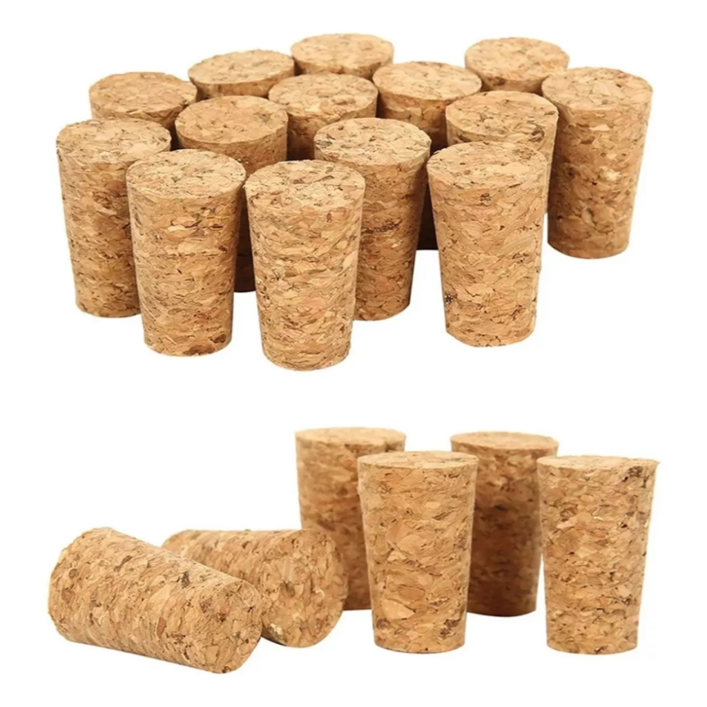 10 Rolhas de garrafa medida 27x23x19 / rolha de cortiça /promoção