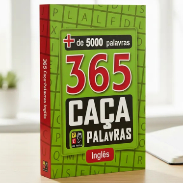 365 Caça Palavras Inglês + De 5000 Palavras