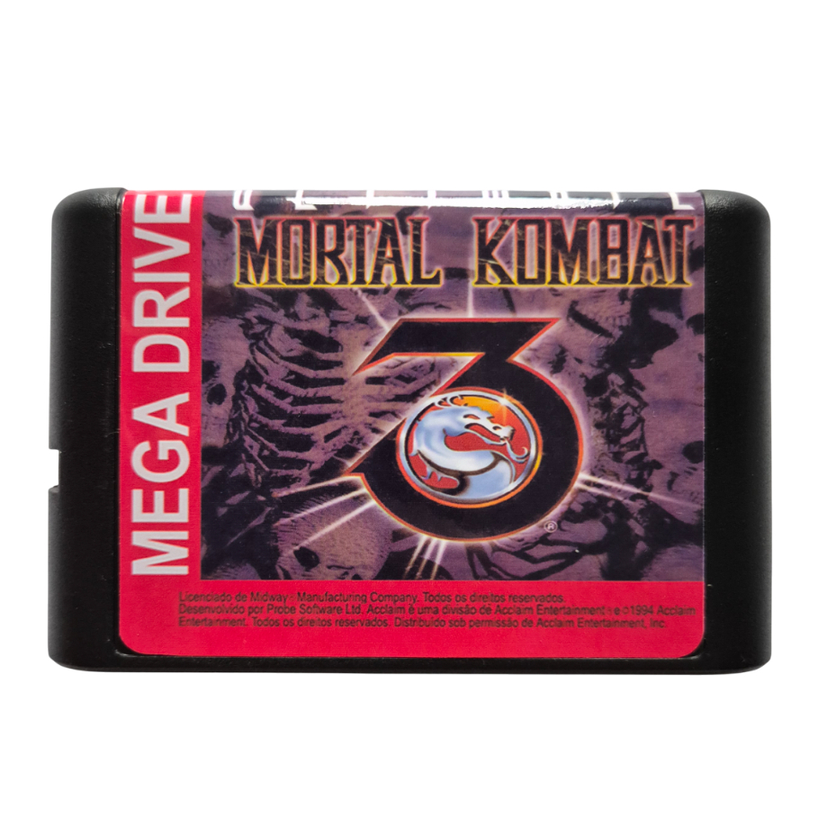 Jogo Mortal Kombat 3 Ultimate - Megadrive / Genesis - Novo