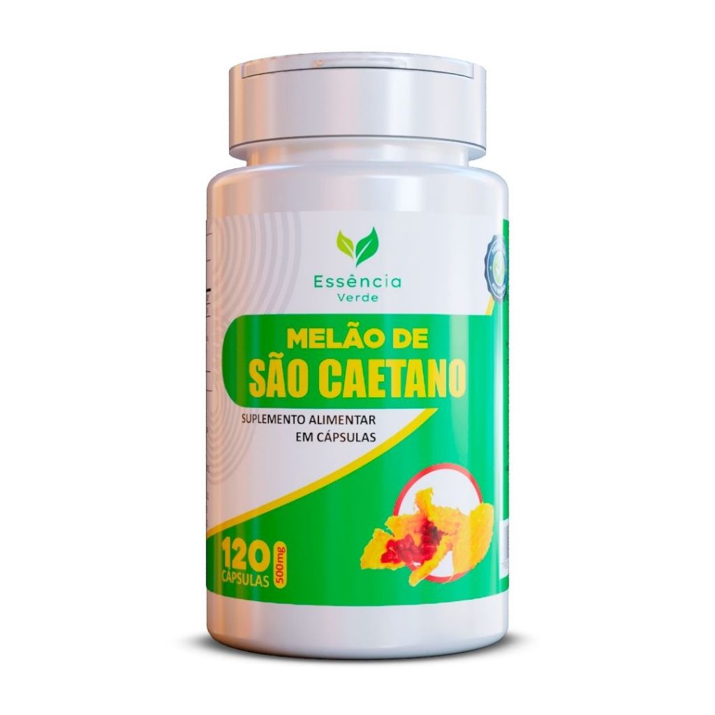 Melão de São Caetano 500mg | 120/240/360 Cápsulas | Suplemento Natural em Oferta na Shopee