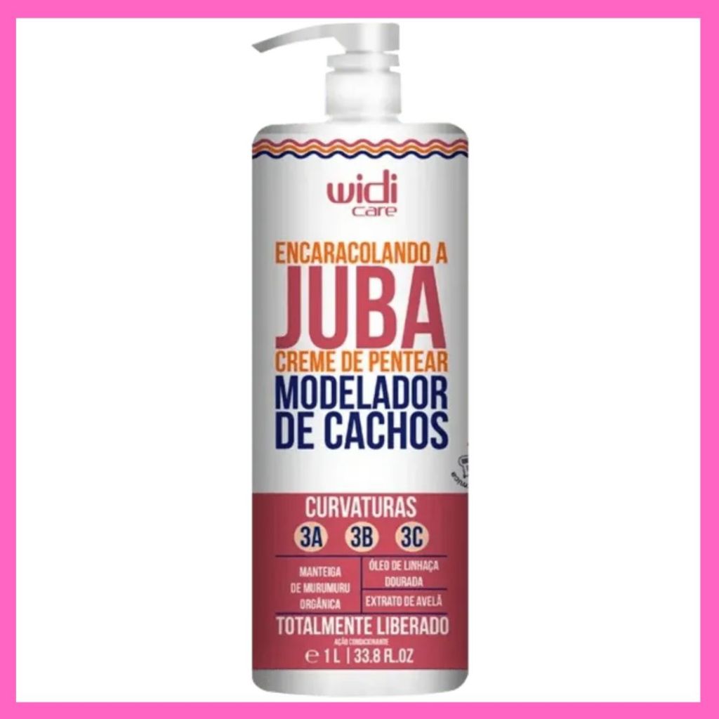 Creme De Pentear Widi Care Encaracolando A Juba 1Litro em Oferta na Shopee