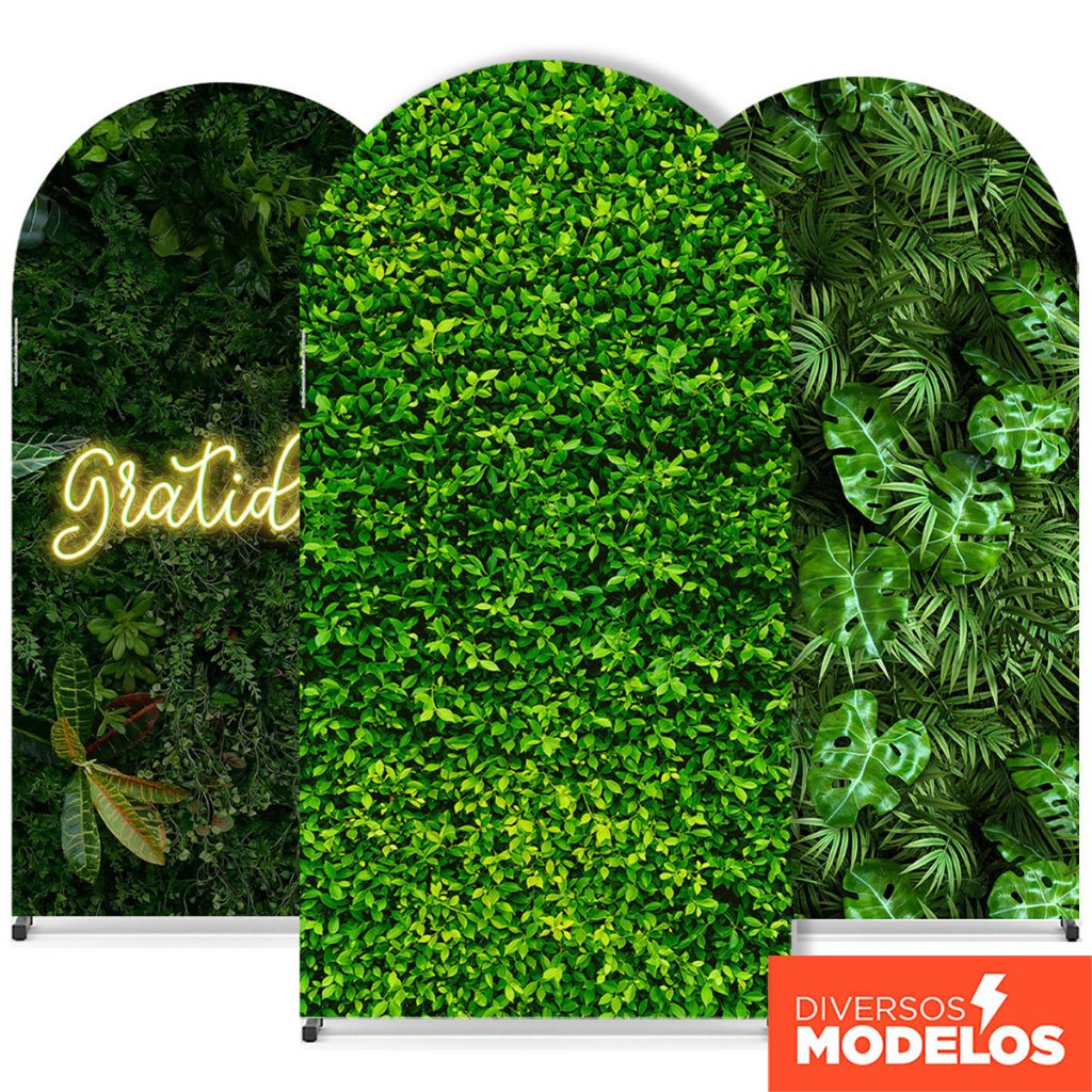 Capa Painel Romano Folhagem Estampado Muro Inglês Sublimado Decoração Em Tecido Com Elástico 2x1m em Oferta na Shopee