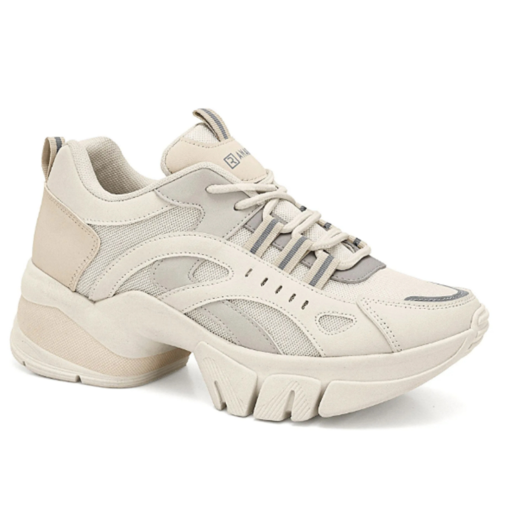 Tenis Feminino Ramarim Chunky Casual Estiloso Confortável em Oferta na Shopee