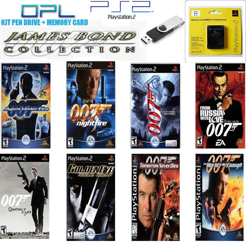 JAMES BOND COLLECTION - FULL PACK - (OPL) PS 2.