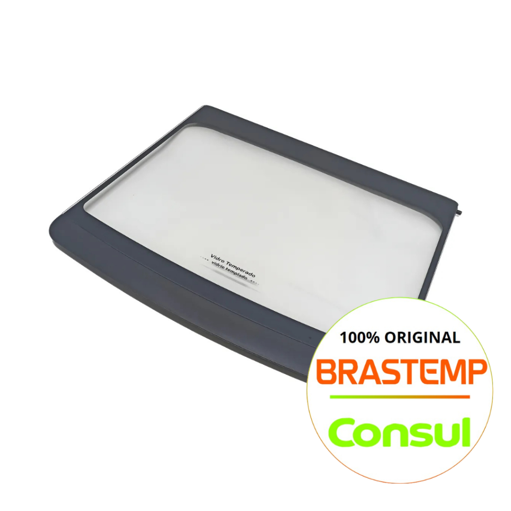TAMPA MÓVEL PARA MAQUINA DE LAVAR BRASTEMP/CONSUL ORIGINAL - CWH12ABBNA - CWH12ABANA (DEMAIS MODELOS NA DESCRIÇÃO)