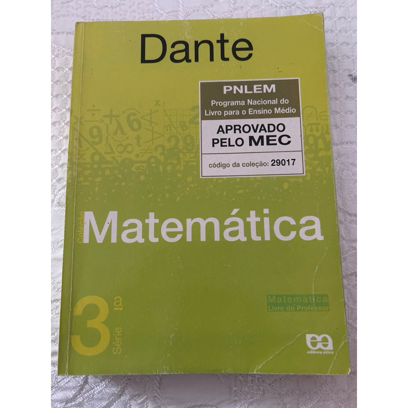 Livro Matemática 3ª Série