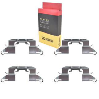 Kit 4 Trava Mola Pastilha Freio Dianteiro Nissan March Versa 2012 a 2020 em Oferta na Shopee