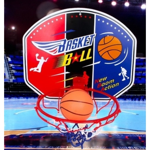 Mini Tabela De Basquete Infantil Aro De 19cm Com Bola