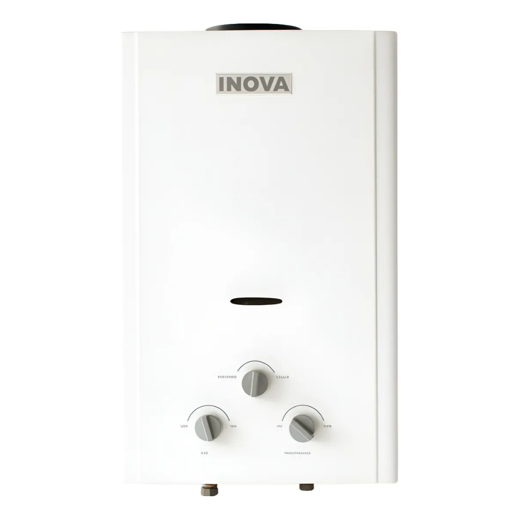 Aquecedor Água A Gás In 1000 9 Litros Glp Inova Mecânico Branco Glp