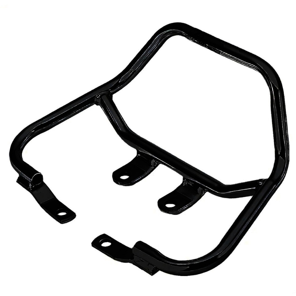 Alça Traseira Modelo Esportiva Alta Preta Fan 125 2009/2013 Fan 150 2009/2013 Titan 150 2009/2013