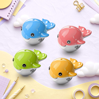 Apontador Fofo com Depósito | Baleia - Ursinho - Foguete | Papelaria Kawaii em Oferta na Shopee