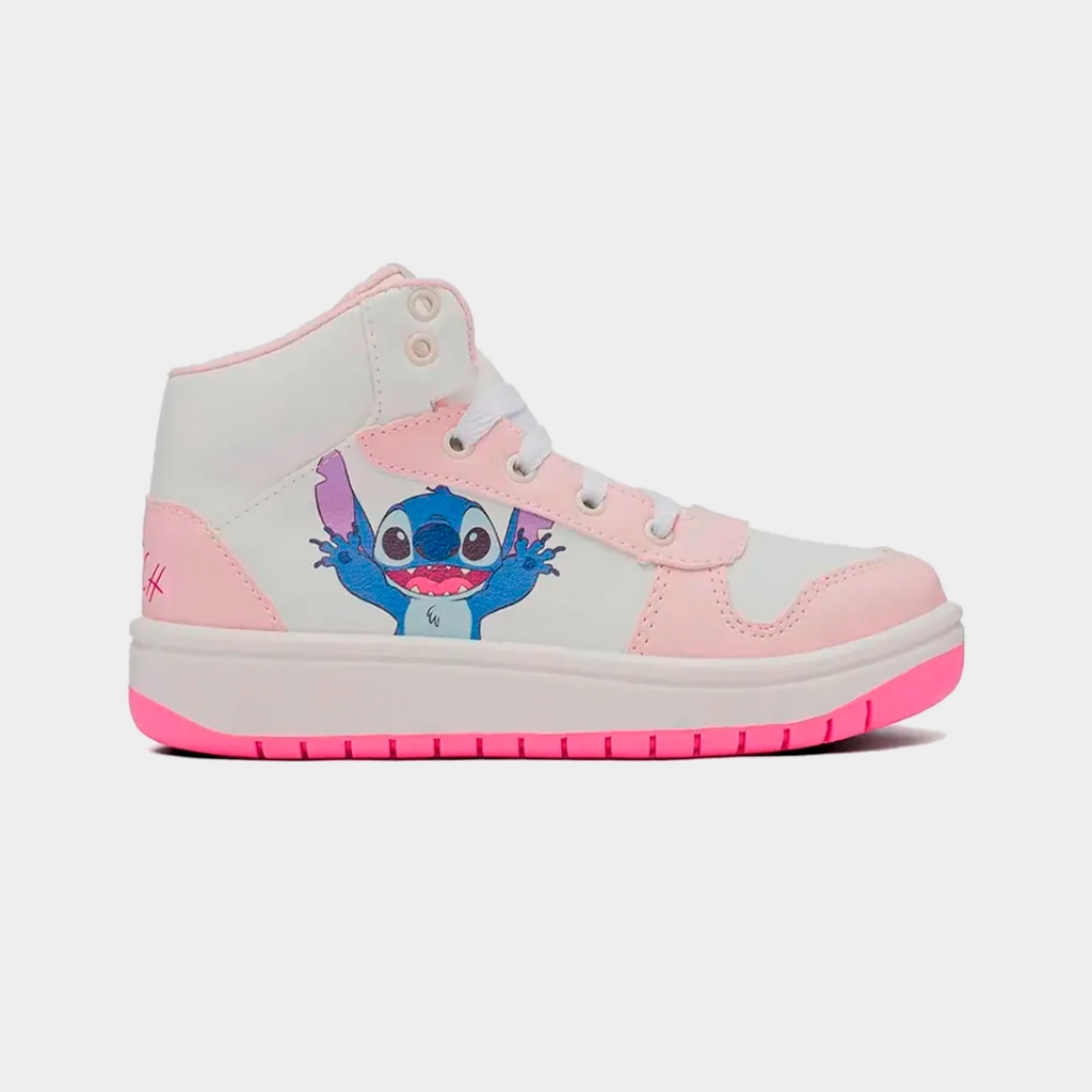 Tenis Disney Lilo & Stitch Cano Medio Menina DST09DY em Oferta na Shopee