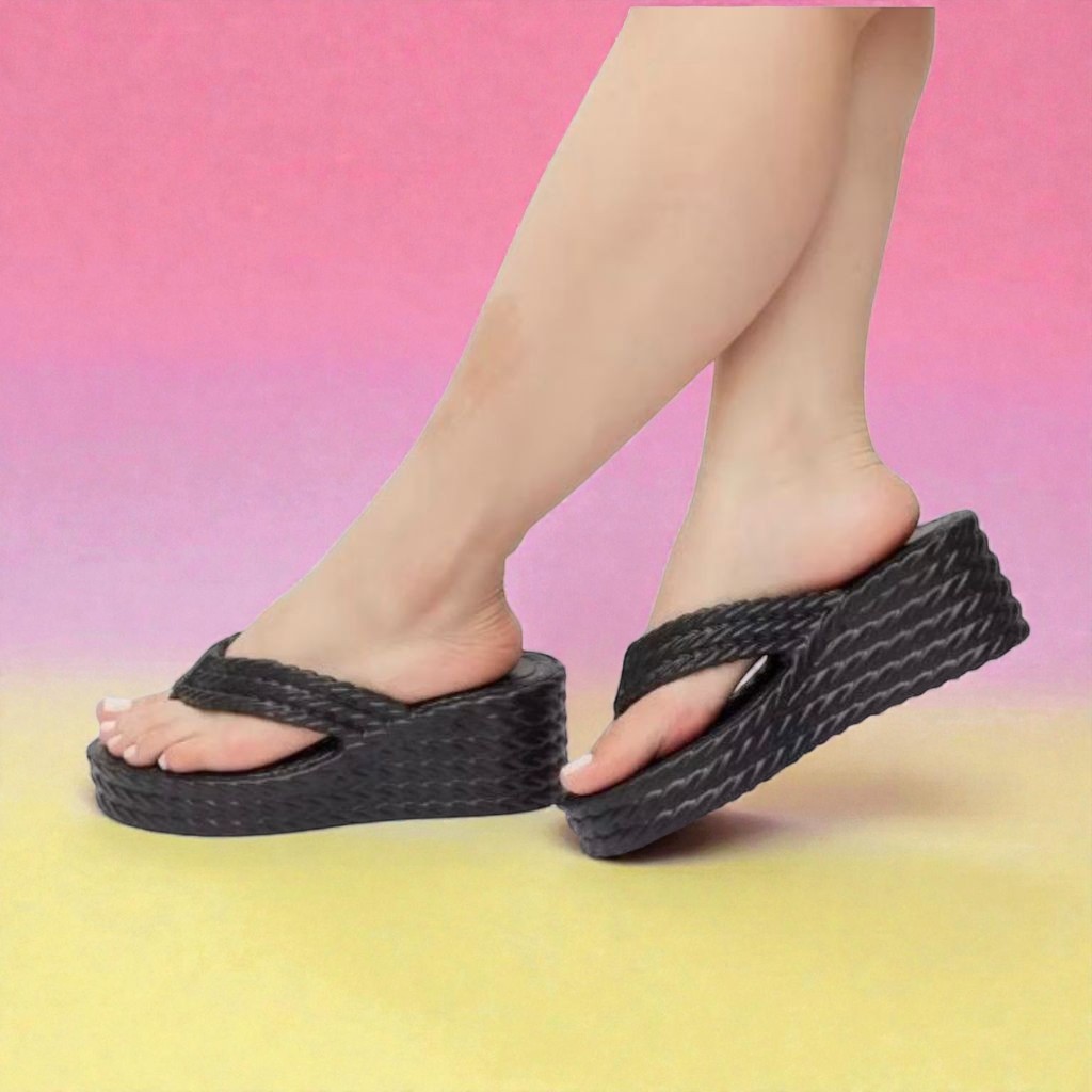 Tamanco Marrocos Moda Verão Feminino Plataforma Alta | Antiderrapante E Confortável – OffSCs