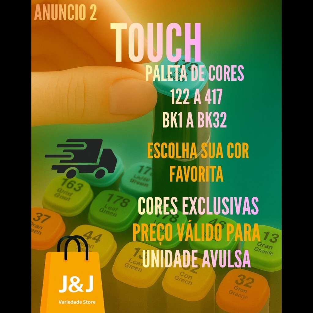 Caneta Marcador Touch Ponta Dupla  – Venda Avulsa – Unidade em Oferta na Shopee