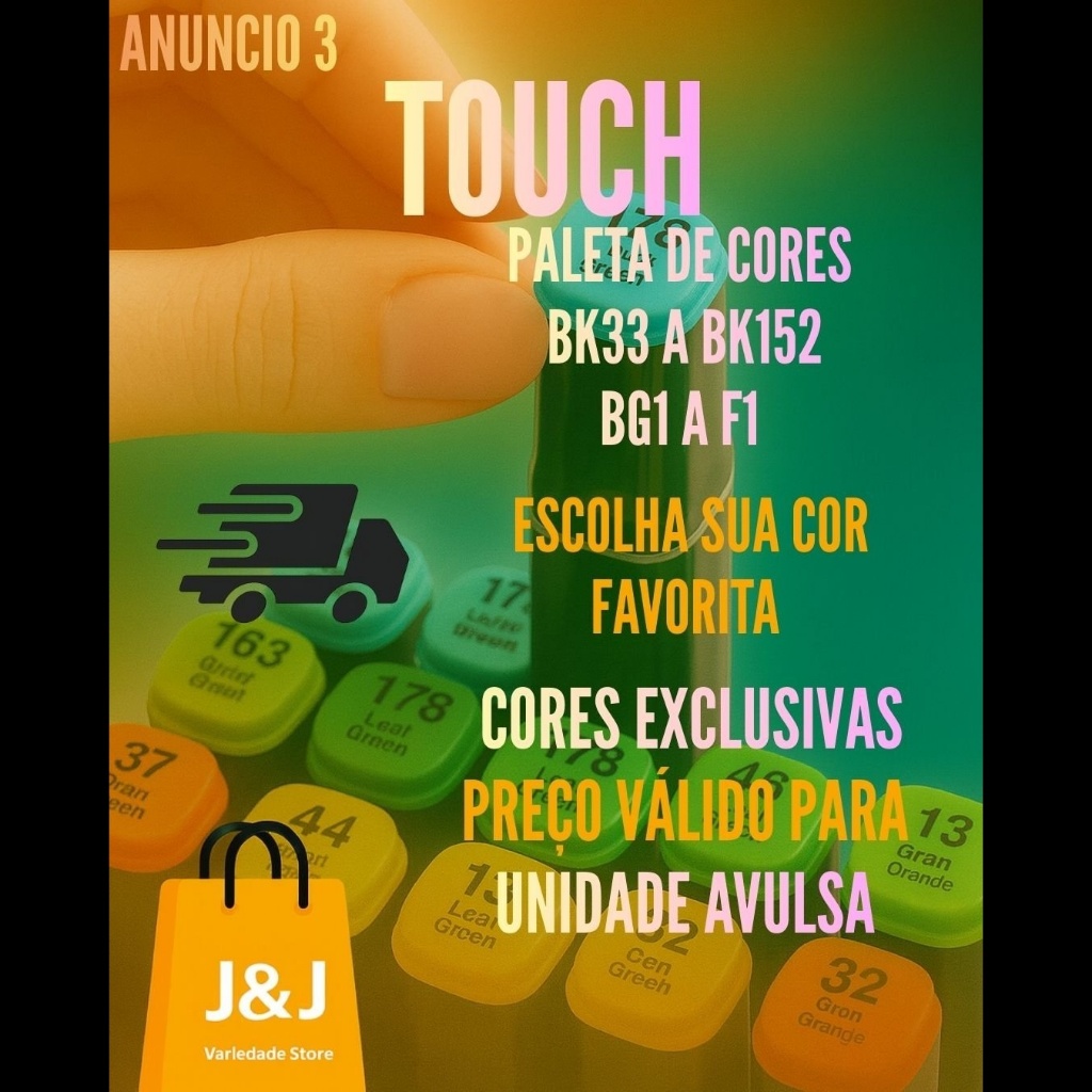 Caneta Marcador Touch Ponta Dupla  – Venda Avulsa – Unidade em Oferta na Shopee