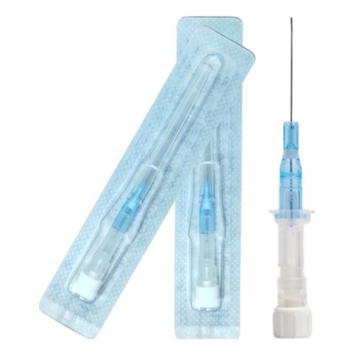 Cateter Intravenoso Periférico Jelco para piercing 22g Azul - 10 unidades em Oferta na Shopee