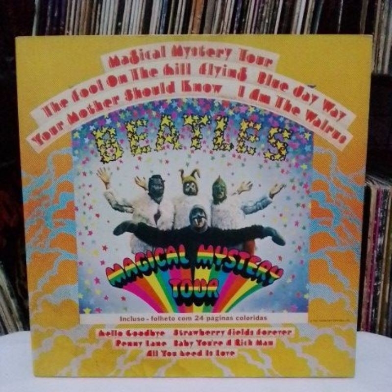 Vinil LP The Beatles - Magical Mystery tour com encarte