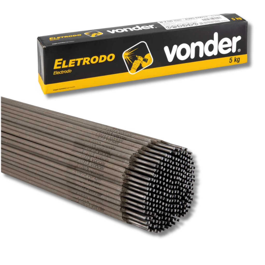 Eletrodo Serralheiro 6013 VONDER Original 2,5mm 5KG