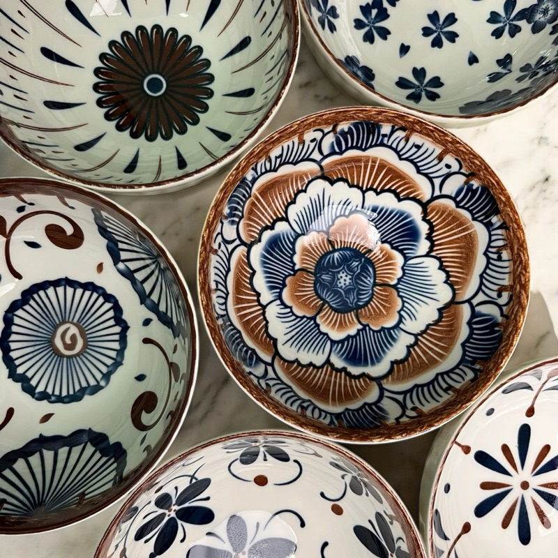 Bowl Ceramica 270 ml Pote Tijela Petisqueira Cumbuca Estampada Bowls em Oferta na Shopee