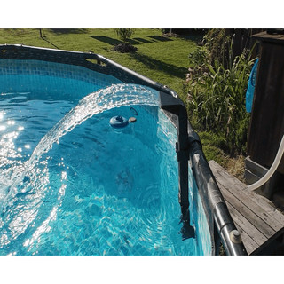 Cascata para Piscinas de Armação (Intex, Bestway, Marimex) Impressão 3D