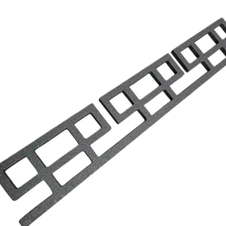 Kit 3 Miniatura Guarda Corpo Viaduto Mdf Maquete E Modelismo - Es 1:1