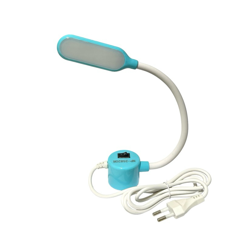 Luminária LED COB 20 Pontos Bivolt Haste Flexível Base Magnética Para Costura Industrial