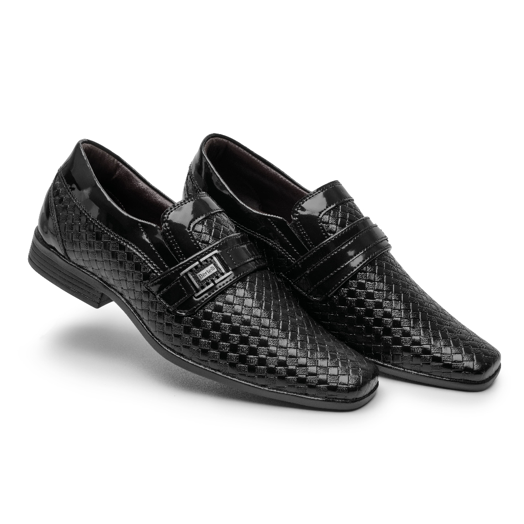 Sapato Infantil Social Formal Elegante Criança Macio Verniz