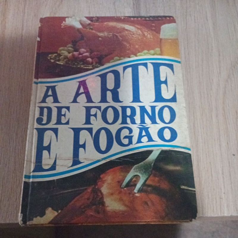 Lote de livros de receitas 2 a arte de forno e fogao USADOS