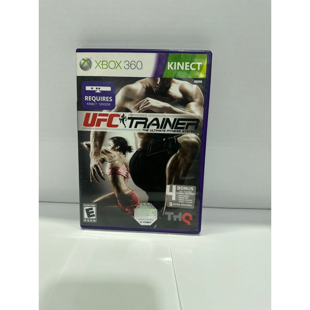 UFC TRAINER KINECT XBOX 360 ORIGINAL
