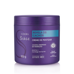 Eudora Creme Para Pentear Siàge Revela Os Cachos 500g