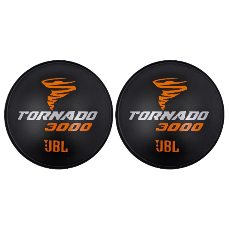 Kit 2 Protetores Calota Tapa Cone Para Alto Falante 15 e 18 Polegadas Tornado 3000 Modelo Novo 164mm Papel Adesivado