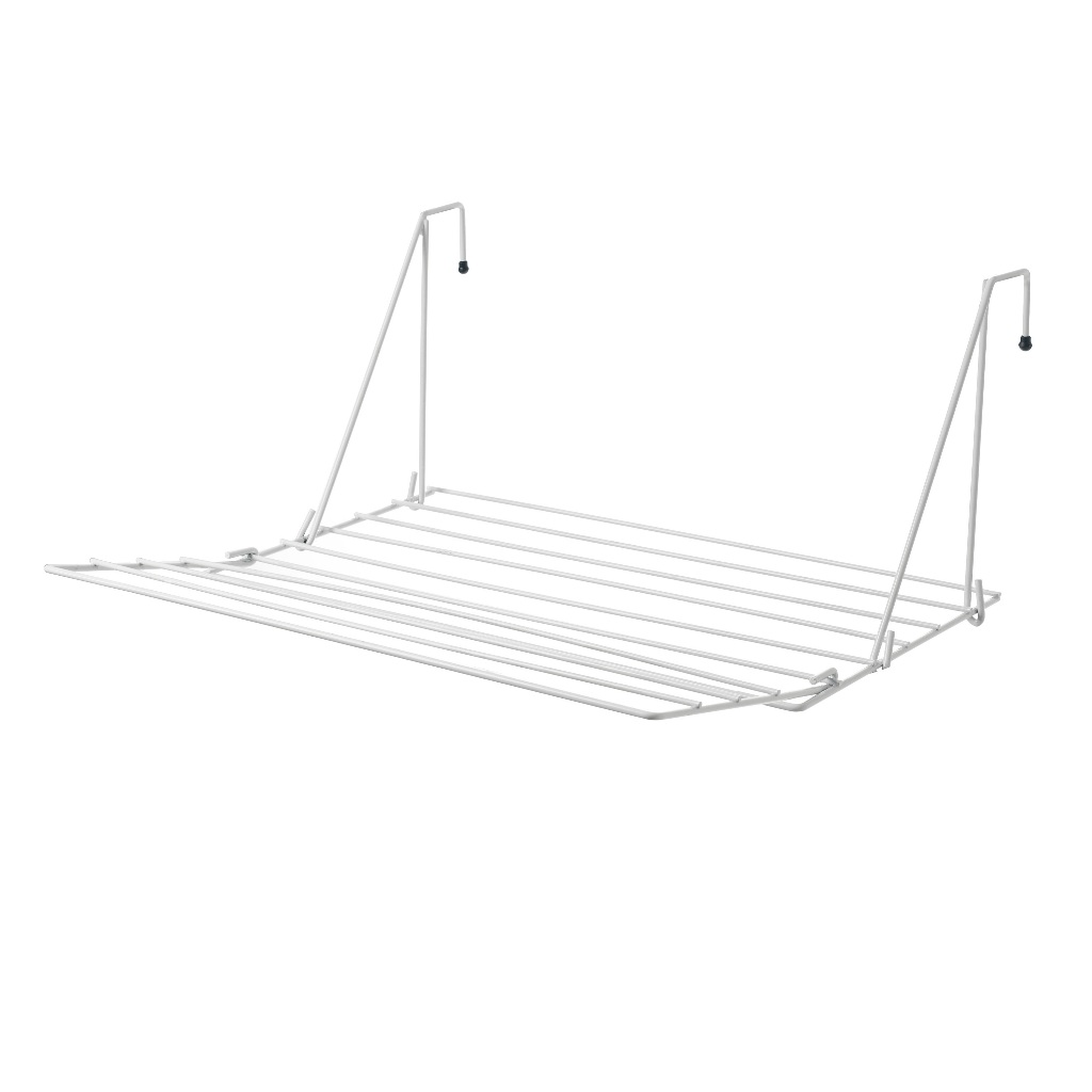 Varal de Porta Dobrável 51 cm em Aço Branco em Oferta na Shopee